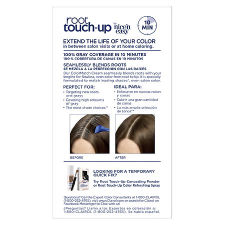Clairol Nice 'n Easy Root Touch-Up Permanent Hair Color, 5 Medium Brown