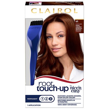 Clairol Nice 'n Easy Root Touch-Up Permanent Hair Color 4R Dark Auburn/ Reddish Brown