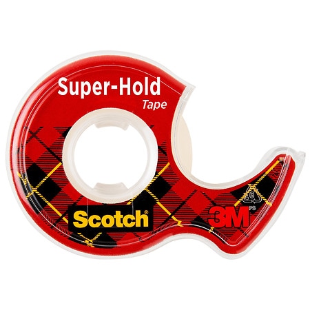 Scotch Super-Hold Tape, 3/4 in x 650 in