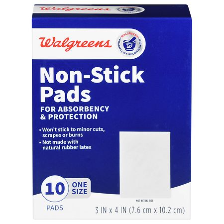 Walgreens Non-Stick Pads 3 in x 4 in