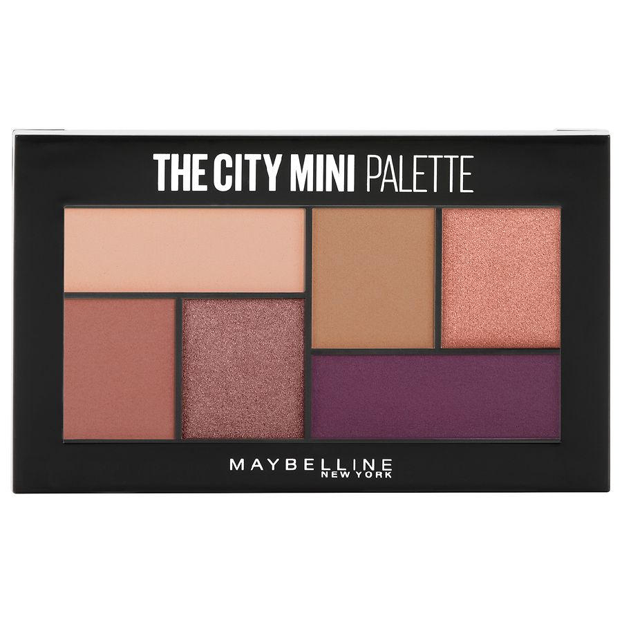 The New Mini City Maybelline Palette Avenue York | Makeup, Walgreens Eyeshadow Blushed