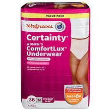UPC 311917161792 - Walgreens Certainty Men's Underwear, Maximum Absorbency  S/M