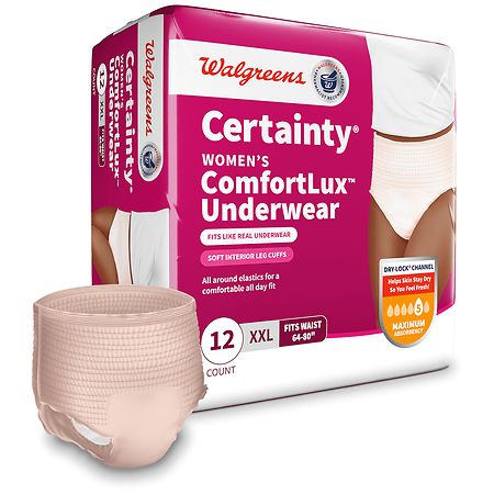 Member's Mark Total Protection Incontinence Underwear for Men and Women,  Size - XXL (48 ct.)