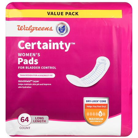 Walgreens Certainty Premium Underpads, Day & Night Protection, Ultimate  Absorbency X-Large