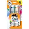 Bic Xtra-Life - Matita meccanica, canna trasparente, punta media (0,7 mm), 5 conteggi