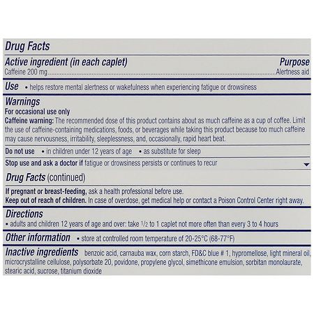 NoDoz Alertness Aid Caplets