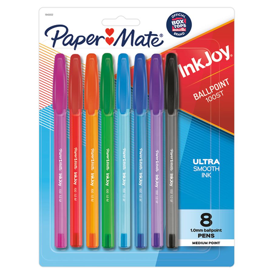 Paper Mate Inkjoy Capped Gel Pens Set