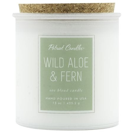 Patriot Candles Fragranced Candles Wild Aloe & Fern