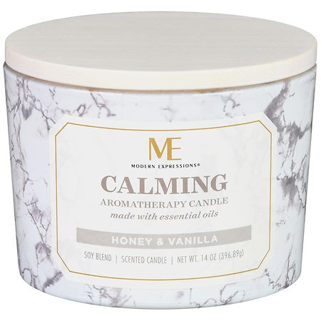 Modern Expressions Calming Aromatherapy Jar Candle Honey & Vanilla