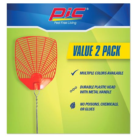 Pic Metal Handle Fly Swatter