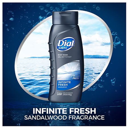 Dial Body Wash, Sandalwood, Infinite Fresh 16 Fl Oz