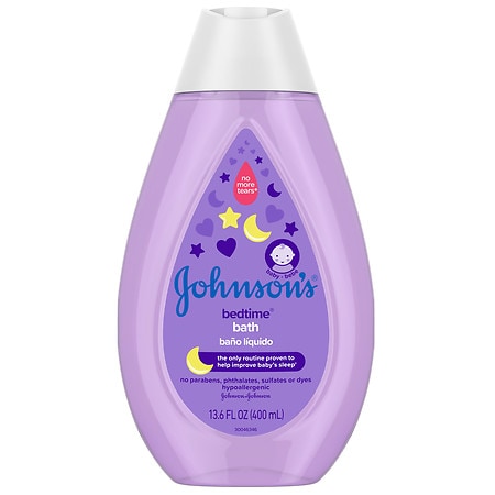 Johnson's Baby Tear-Free Bedtime Bath, Soothing Aromas