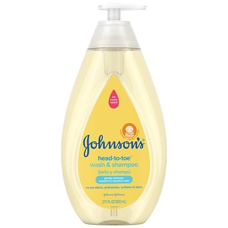Johnson's Baby Head-To-Toe Tear-Free Body Wash & Shampoo