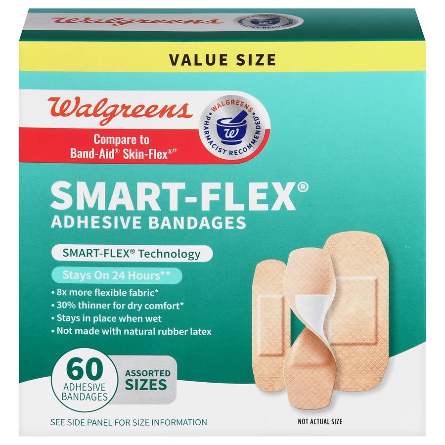 Band-Aid Brand Water Block Plus Adhesive Bandages, Waterproof in Assorted  Sizes, 30 Count : : Health & Personal Care