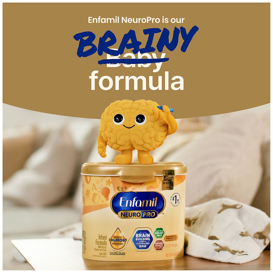 Enfamil Brain Building Duo DHA & MFGM Infant Formula | Walgreens