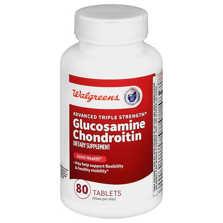 Walgreens Advanced Triple Strength Glucosamine Chondroitin Tablets