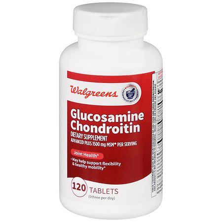 Walgreens Glucosamine Chondroitin Advanced Plus 1500 mg MSM Tablets