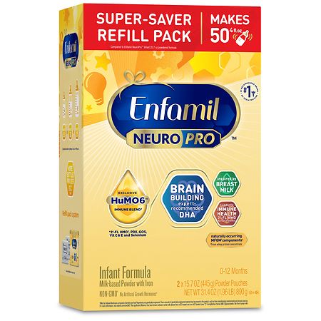 UPC 300875121115 product image for Enfamil NeuroPro Infant Formula Powder Refill - 15.7 oz x 2 pack | upcitemdb.com