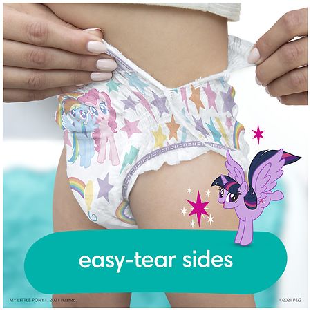 Pampers Easy Ups Training Pants Girls 3T-4T (30-40 lbs), 22 ct