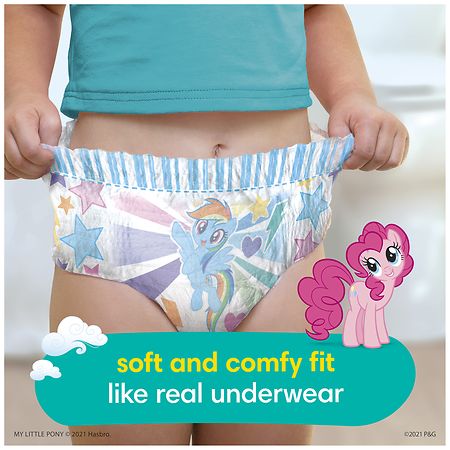 Pampers Easy Ups Training Underwear Girls Jumbo Size 2T-3T