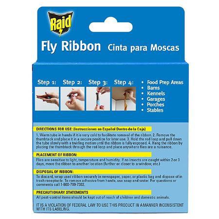 Fly Strips for Indoor Sticky Hanging Fly Paper Tape Ribbon Catcher