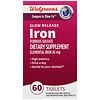 Walgreens Slow Release Iron Ferrous Sulfate 45 mg Tablets-1