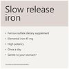 Walgreens Slow Release Iron Ferrous Sulfate 45 mg Tablets-6