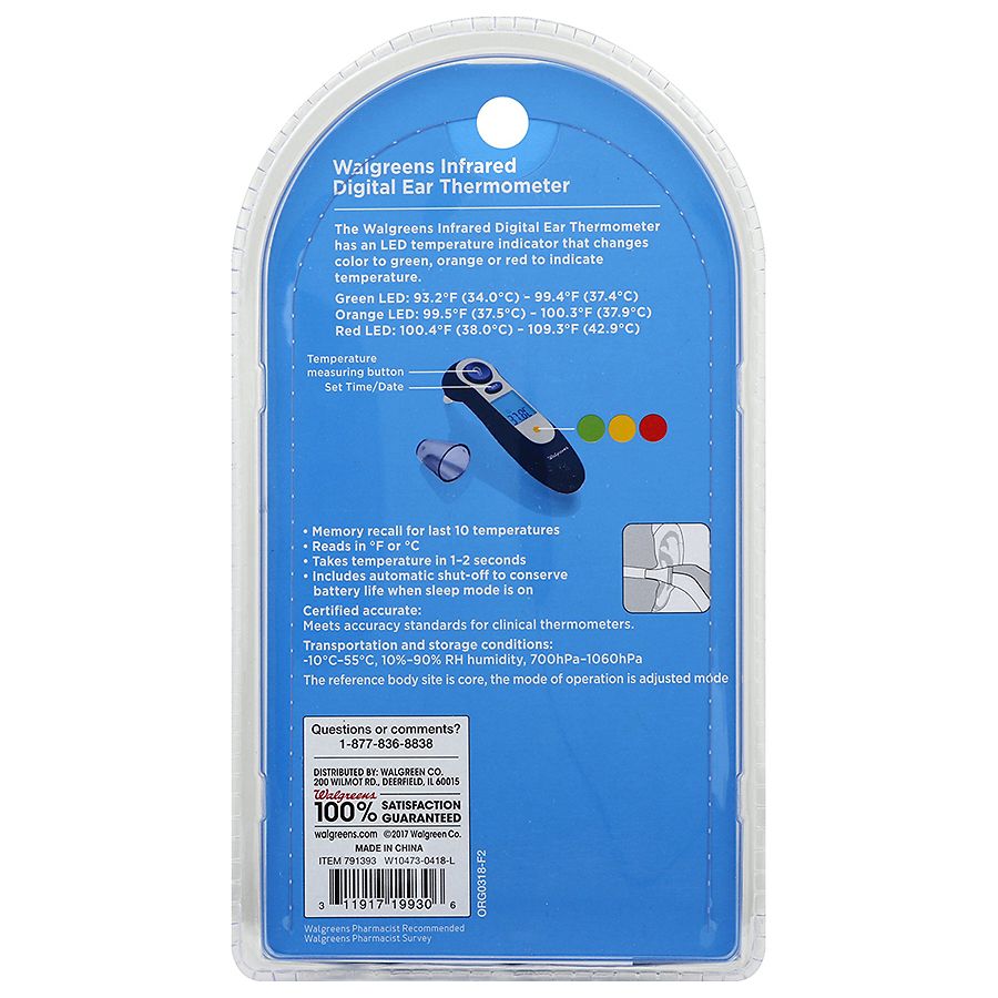 Walgreens sale digital thermometer