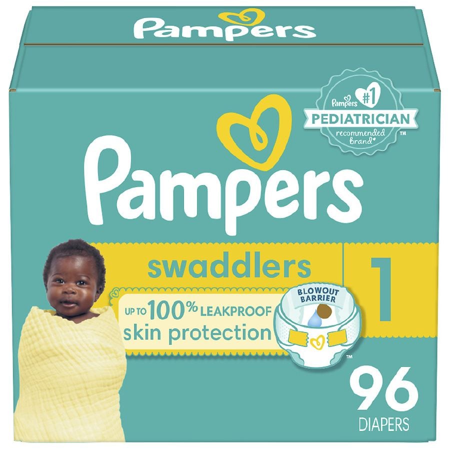 Pampers Swaddlers Diapers Size 1