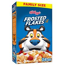 NEW KELLOGG'S FAMILY SIZE FROSTED FLAKES CEREAL 24 OZ