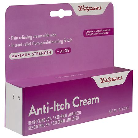 Walgreens Vaginal Anti-Itch Cream