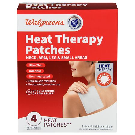 Walgreens Heat Therapy Patches Neck, Arm, Leg & Small Areas