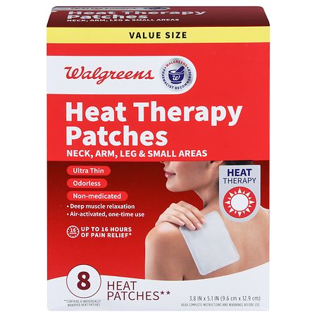 Walgreens Heat Therapy Patches Neck, Arm, Leg & Small Areas