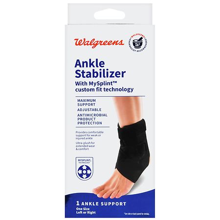Walgreens Ankle Stabilizer with MySplint Custom Fit Technology