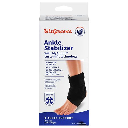 Walgreens Ankle Stabilizer with MySplint Custom Fit Technology