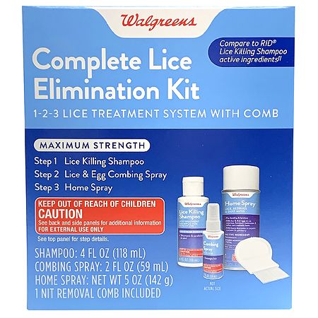 Walgreens Complete Lice Elimination Kit