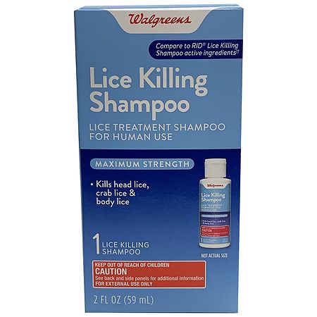 Walgreens Lice Killing Shampoo