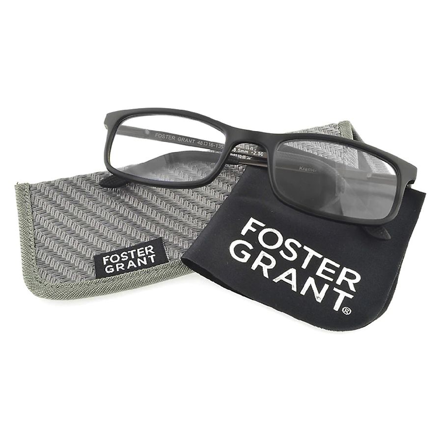 Foster Grant Tech Series +2.00 Reading Glasses Select Your Style