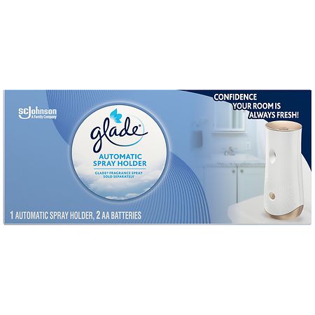 Glade Automatic Spray Refill and Holder Kit, Air Freshener for Home and  Bathroom, Tropical Blossoms, 6.2 Oz, 2 Count : Everything Else 
