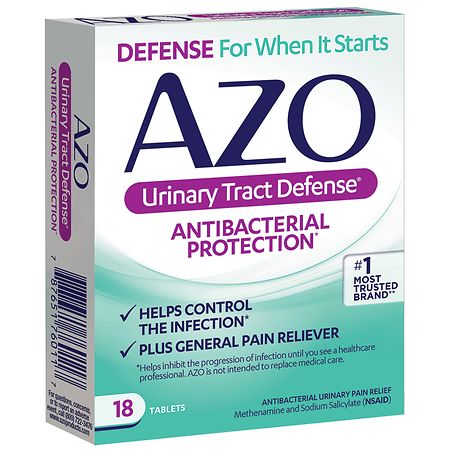 AZO Urinary Tract Defense Antibacterial Protection Tablets
