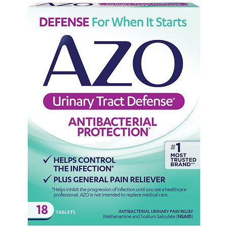 AZO Urinary Tract Defense Antibacterial Protection Tablets