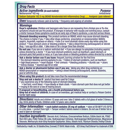 AZO Urinary Tract Defense Antibacterial Protection Tablets
