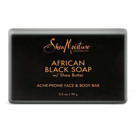 SheaMoisture Face and Body Bar African Black Soap