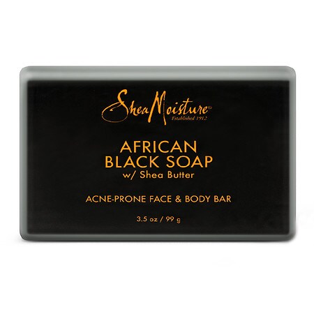 SheaMoisture Face and Body Bar African Black Soap