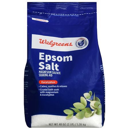 Walgreens Epsom Salt Eucalyptus