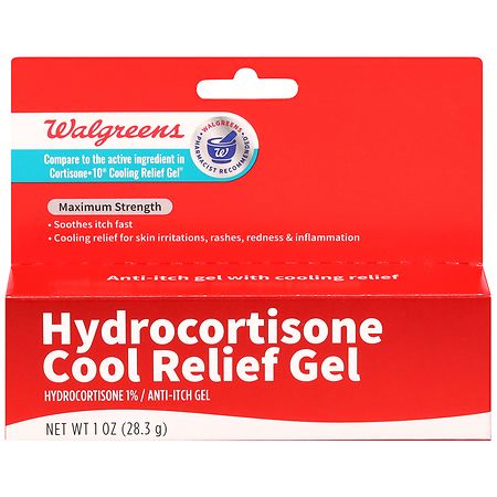 Walgreens Hydrocortisone Cool Relief Gel