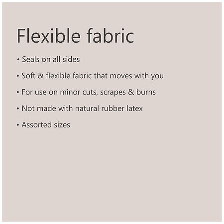 Walgreens Flexible Fabric Bandages Assorted Sizes