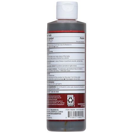 Walgreens 10% Povidone-Iodine Solution