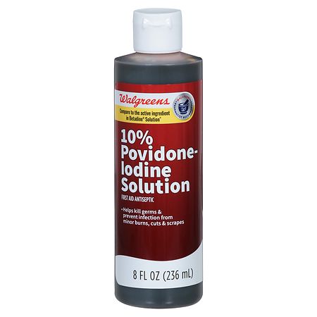 Walgreens Povidone Iodine Solution 10%