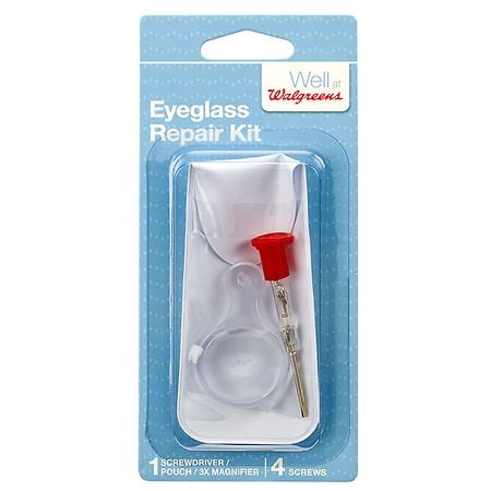 HASLED Eyeglasses Screws Repair Kit with Screwdriver Nose Pads Cleanin –  BABACLICK